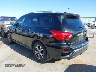 2018 Nissan Pathfinder SL with VIN 5N1DR2MN8JC670870, listed as a IAAI auction lot 42269519 with 55,414 mi miles and . Bid and sale history available at DreamBid. Image 3.