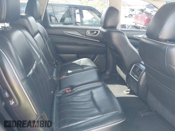 2016 Infiniti QX60 with VIN 5N1AL0MNXGC520860, listed as a IAAI auction lot 41955662 with 165,716 mi miles. Bid and sale history available at carsss.com. Image 8.