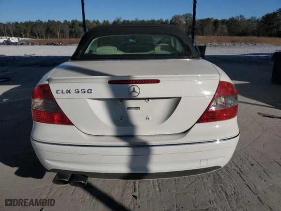 2007 Mercedes-Benz CLK-Class 5.5L with VIN WDBTK72F57T083742, listed as a Copart auction lot 83351094 with 195,768 mi miles and Non Repairable. Bid and sale history available at carsss.com. Image 6.