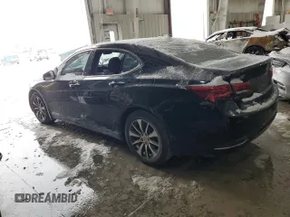 2016 Acura TLX with VIN 19UUB1F33GA002253, listed as a Copart auction lot 44750155 with 0 mi miles and Salvage Title. Bid and sale history available at carsss.com. Image 2.