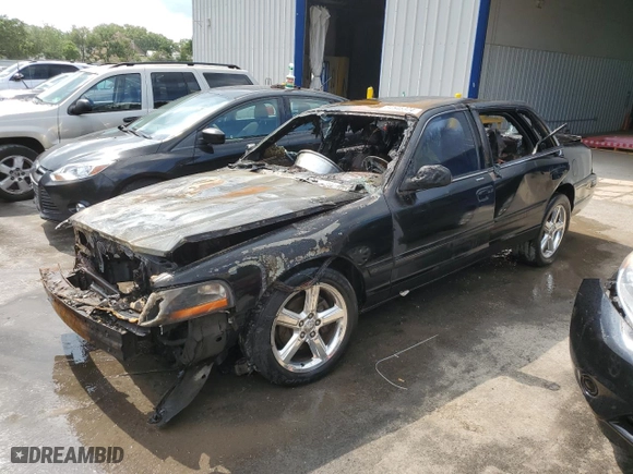 2003 Mercury Marauder with VIN 2MEHM75V33X633780, listed as a Copart auction lot 64545374 with 116,378 mi miles and Salvage Title. Bid and sale history available at carsss.com. Image 1.