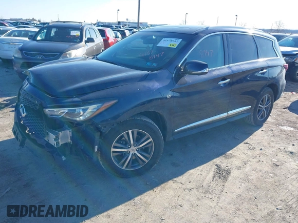 2016 Infiniti QX60 with VIN 5N1AL0MM4GC520196, listed as a IAAI auction lot 41578947 with 90,241 mi miles and . Bid and sale history available at DreamBid. Image 17.