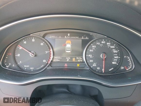 2019 Audi A6 Premium with VIN WAUD8AF29KN129608, listed as a Copart auction lot 42756505 with 26,022 mi miles and Salvage Title. Bid and sale history available at carsss.com. Image 9.