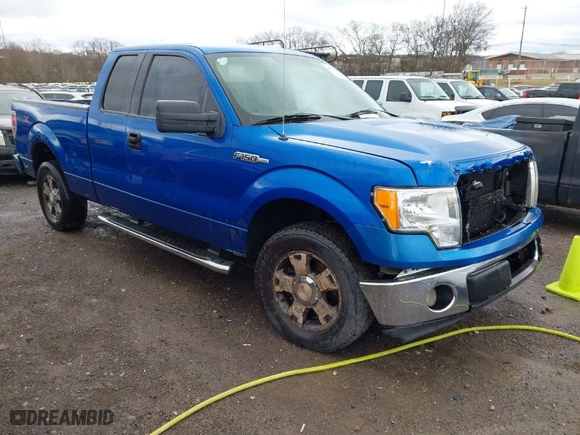 2010 Ford F-150 XL with VIN 1FTEX1CWXAFB73756, listed as a IAAI auction lot 41701901 with 420,808 mi miles. Bid and sale history available at carsss.com. Image 1.