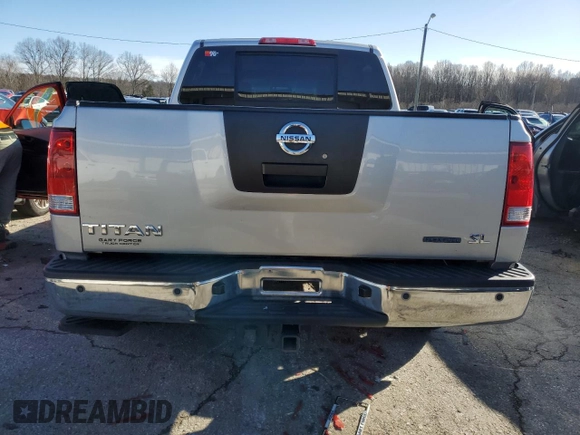 2011 Nissan Titan SV with VIN 1N6BA0ED6BN322680, listed as a Copart auction lot 85278084 with 157,665 mi miles and Salvage Title. Bid and sale history available at DreamBid. Image 6.