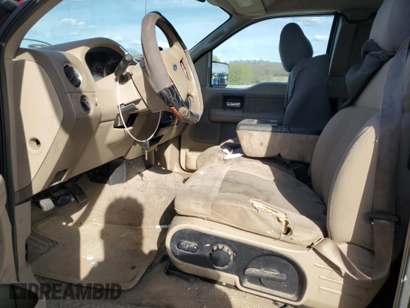 2006 Ford F-150 XLT with VIN 1FTPX125X6NA39974, listed as a Copart auction lot 50416355 with 206,531 mi miles and Clean Title. Bid and sale history available at carsss.com. Image 7.