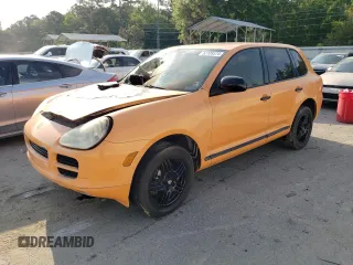 2006 Porsche Cayenne S with VIN WP1AB29P66LA64110, listed as a Copart auction lot 52128574 with 0 mi miles and Salvage Title. Bid and sale history available at carsss.com. Image 1.