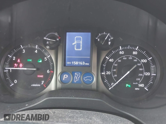 2015 Lexus GX with VIN JTJBM7FX8F5106280, listed as a IAAI auction lot 41590906 with 158,163 mi miles and . Bid and sale history available at carsss.com. Image 7.