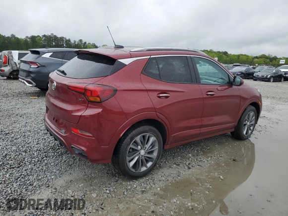 2023 Buick Encore GX Select with VIN KL4MMDSL3PB044751, listed as a Copart auction lot 52316035 with 20,452 mi miles and Salvage title. Bid and sale history available at DreamBid. Image 3.