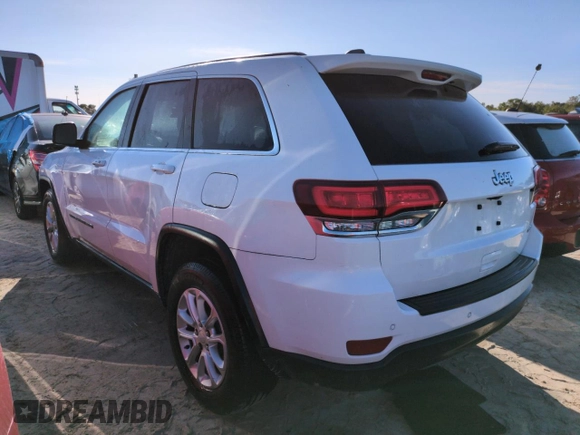 2022 Jeep Grand Cherokee WK Laredo X with VIN 1C4RJEAG6NC153176, listed as a Copart auction lot 76001824 with 0 mi miles and Non Repairable. Bid and sale history available at carsss.com. Image 2.