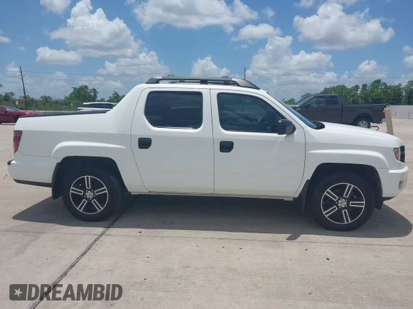 2014 Honda Ridgeline Sport with VIN 5FPYK1F71EB011340, listed as a IAAI auction lot 42741956 with 156,149 mi miles and . Bid and sale history available at DreamBid. Image 13.
