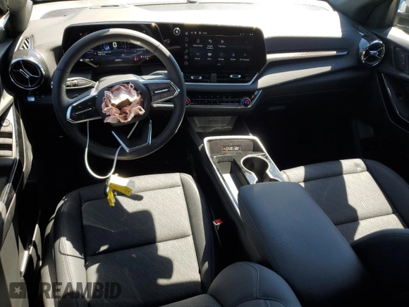 2025 Chevrolet Equinox FWD LT with VIN 3GNAXHEG1SL144710, listed as a Copart auction lot 48107755 with 2,063 mi miles and Salvage Title. Bid and sale history available at DreamBid. Image 8.