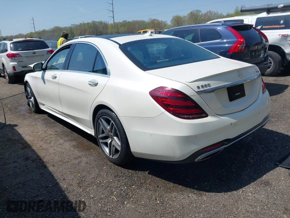 2020 Mercedes-Benz S 560 z VIN WDDUG8GB1LA517024, wystawiony jako IAAI lot #42022021 z przebiegiem 52 456 mil mil oraz . Historia ofert i sprzedaży dostępna na DreamBid. Obrazek 3.