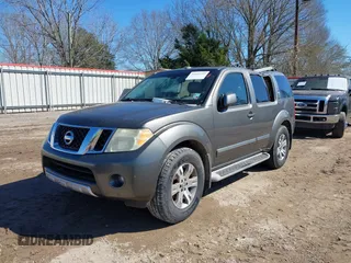2008 Nissan Pathfinder S with VIN 5N1AR18U08C664764, listed as a IAAI auction lot 41651549 with 151,260 mi miles. Bid and sale history available at carsss.com. Image 2.