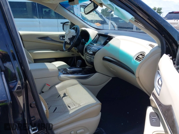 2015 Infiniti QX60 z VIN 5N1AL0MM3FC501878, wystawiony jako IAAI lot #42539150 z przebiegiem 224 239 mil mil oraz . Historia ofert i sprzedaży dostępna na DreamBid. Obrazek 5.