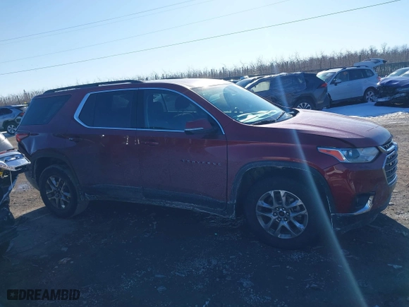 2019 Chevrolet Traverse LT Cloth with VIN 1GNEVGKW8KJ146605, listed as a IAAI auction lot 41437513 with 88,509 mi miles. Bid and sale history available at carsss.com. Image 13.