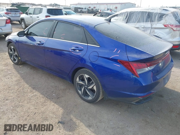 2022 Hyundai Elantra SEL z VIN KMHLN4AG9NU337327, wystawiony jako IAAI lot #41988122 z przebiegiem 63 137 mil mil oraz . Historia ofert i sprzedaży dostępna na DreamBid. Obrazek 3.