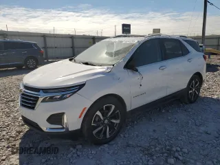 2023 Chevrolet Equinox Premier z VIN 3GNAXNEG2PL113374, wystawiony jako Copart lot #46548285 z przebiegiem 66 942 mil mil oraz Szkoda całkowita • Salvage title. Historia ofert i sprzedaży dostępna na DreamBid. Obrazek 1.