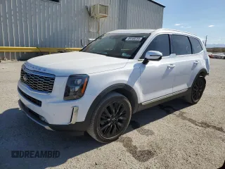 2021 Kia Telluride SX with VIN 5XYP54HC0MG155332, listed as a Copart auction lot 89169755 with 52,340 mi miles and Salvage Title. Bid and sale history available at carsss.com. Image 1.