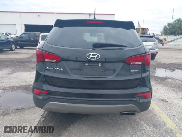 2018 Hyundai Santa Fe 2.4L with VIN 5XYZT3LB5JG539917, listed as a IAAI auction lot 41975300 with 214,562 mi miles and . Bid and sale history available at DreamBid. Image 16.