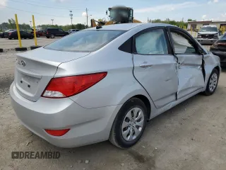 2017 Hyundai Accent SE z VIN KMHCT4AE8HU269482, wystawiony jako Copart lot #55582095 z przebiegiem 23 736 mil mil oraz Szkoda całkowita • Salvage title. Historia ofert i sprzedaży dostępna na DreamBid. Obrazek 3.
