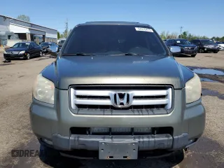 2007 Honda Pilot EX-L with VIN 2HKYF18577H537114, listed as a Copart auction lot 54310475 with 225,052 mi miles and Salvage Title. Bid and sale history available at carsss.com. Image 5.