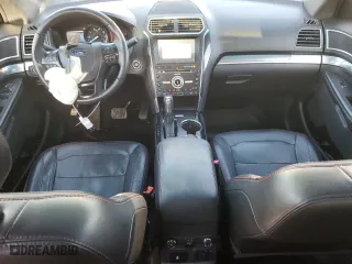 2017 Ford Explorer Sport with VIN 1FM5K8GT7HGA55896, listed as a Copart auction lot 85454684 with 89,526 mi miles and Salvage Title. Bid and sale history available at carsss.com. Image 8.
