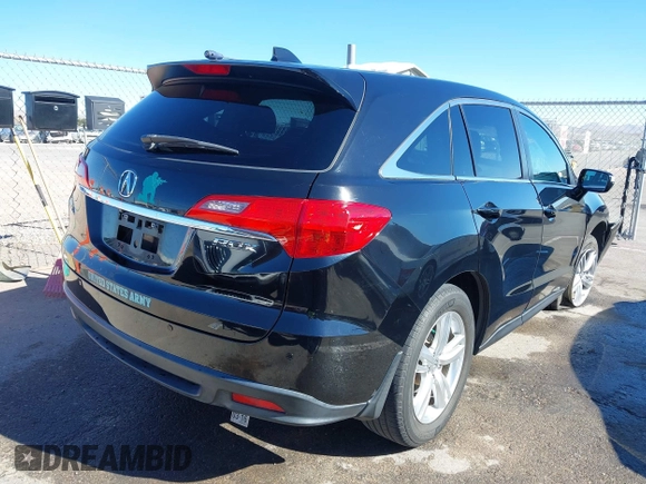 2014 Acura RDX with VIN 5J8TB3H34EL016037, listed as a IAAI auction lot 40926567 with 91,914 mi miles. Bid and sale history available at carsss.com. Image 4.