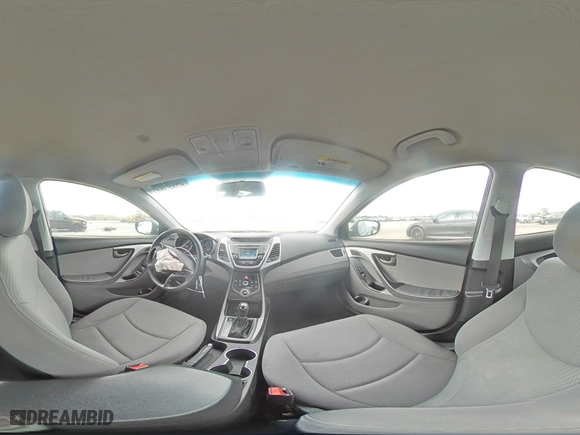 2016 Hyundai Elantra Limited with VIN KMHDH4AE9GU520241, listed as a Copart auction lot 84691234 with 115,831 mi miles and Salvage Title. Bid and sale history available at carsss.com. Image 13.