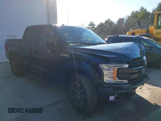 2018 Ford F-150 XL with VIN 1FTEW1EP7JFB77823, listed as a IAAI auction lot 40942694 with 163,078 mi miles. Bid and sale history available at carsss.com. Image 1.