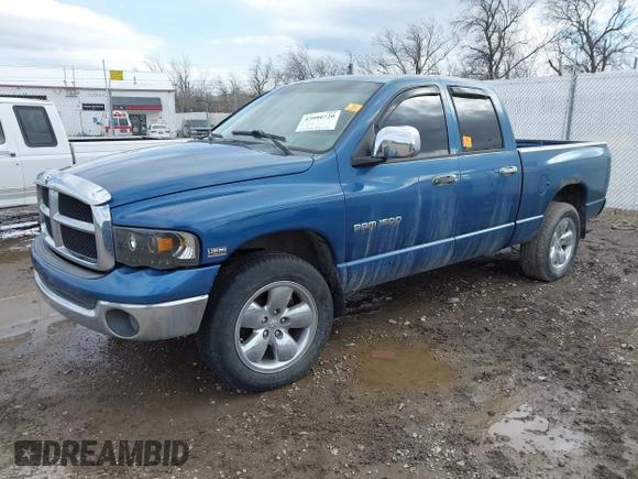2004 Dodge 1500 SLT with VIN 1D7HU18D24S662134, listed as a IAAI auction lot 42080720 with 256,402 mi miles and . Bid and sale history available at carsss.com. Image 2.