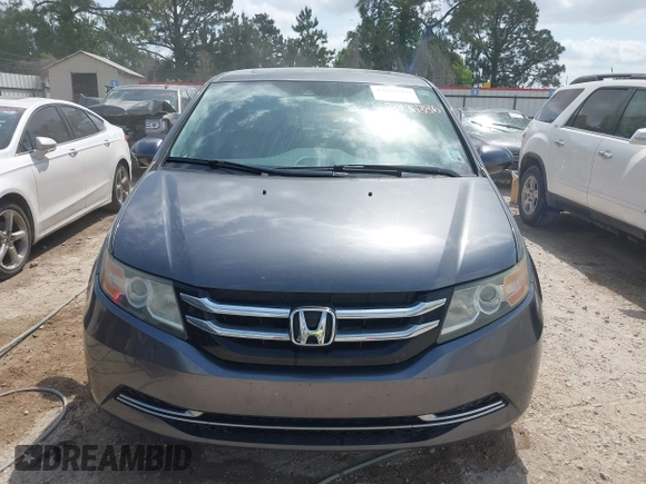2014 Honda Odyssey EX-L with VIN 5FNRL5H69EB075115, listed as a IAAI auction lot 42046386 with 200,340 mi miles and . Bid and sale history available at carsss.com. Image 12.