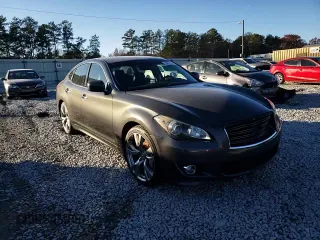 2012 Infiniti M37 with VIN JN1BY1AP8CM332769, listed as a Copart auction lot 83674724 with 416,482 mi miles and Salvage Title. Bid and sale history available at carsss.com. Image 12.