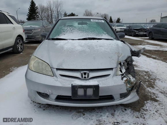 2004 Honda Civic VP with VIN 2HGES16324H932372, listed as a Copart auction lot 42312815 with 167,414 mi miles and Salvage Title. Bid and sale history available at carsss.com. Image 5.