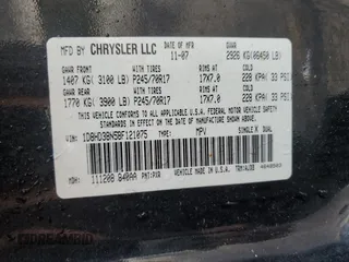 2008 Dodge Durango SXT with VIN 1D8HD38N58F121075, listed as a Copart auction lot 89325995 with 209,357 mi miles and Salvage title. Bid and sale history available at DreamBid. Image 13.