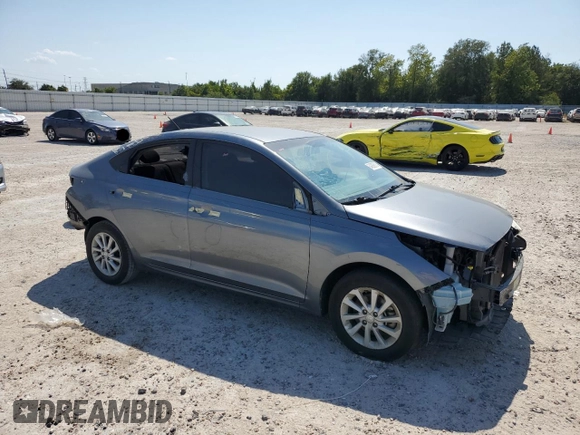 2018 Hyundai Accent SEL with VIN 3KPC24A3XJE012060, listed as a Copart auction lot 64289673 with 105,042 mi miles. Bid and sale history available at carsss.com. Image 4.