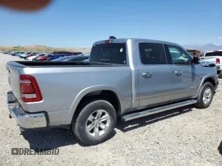 2020 Ram 1500 Laramie with VIN 1C6SRFJT8LN326685, listed as a Copart auction lot 54563825 with 21,246 mi miles and Salvage title. Bid and sale history available at DreamBid. Image 3.