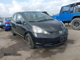 2010 Honda Fit with VIN JHMGE8H21AC039375, listed as a IAAI auction lot 42126138 with 123,077 mi miles. Bid and sale history available at carsss.com. Image 1.