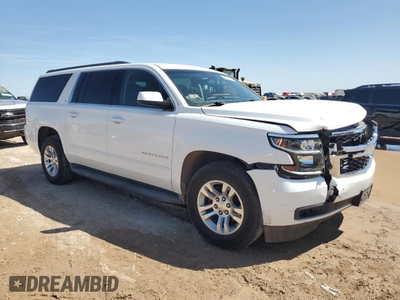 2015 Chevrolet Suburban LS with VIN 1GNSCHEC2FR295695, listed as a Copart auction lot 52395345 with 118,664 mi miles and Salvage title. Bid and sale history available at DreamBid. Image 4.