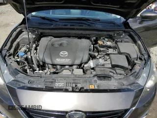 2015 Mazda 3 S Touring with VIN JM1BM1V3XF1219587, listed as a Copart auction lot 49491275 with 87,880 mi miles and Salvage Title. Bid and sale history available at DreamBid. Image 11.