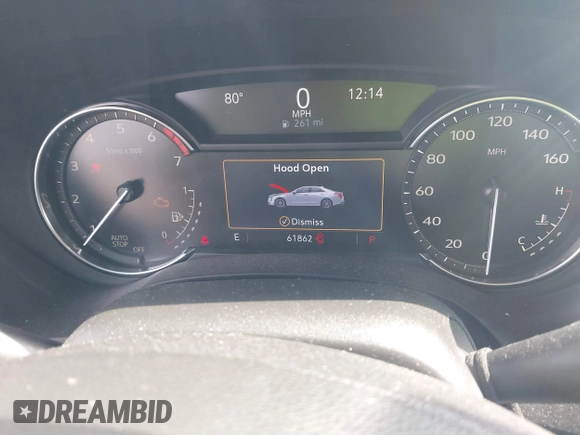 2021 Cadillac CT4 Premium Luxury with VIN 1G6DB5RK1M0132254, listed as a IAAI auction lot 41548569 with 61,862 mi miles and . Bid and sale history available at DreamBid. Image 7.