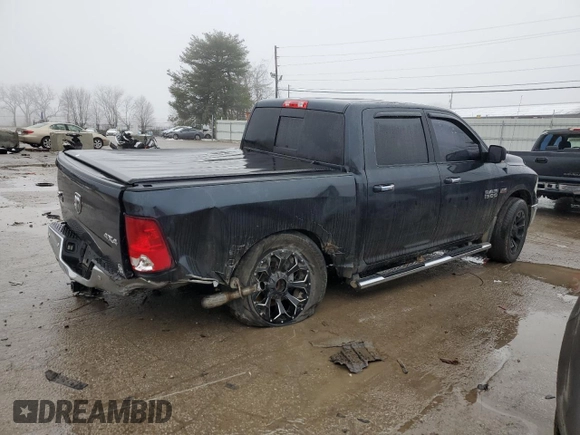 2018 Ram 1500 Big Horn with VIN 3C6RR7LT9JG123294, listed as a Copart auction lot 44421745 with 143,462 mi miles and Salvage Title. Bid and sale history available at carsss.com. Image 3.