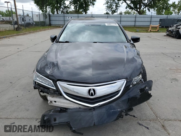 2017 Acura TLX V6 w/Technology Pkg with VIN 19UUB2F52HA001409, listed as a Copart auction lot 53571115 with 66,361 mi miles and Salvage title. Bid and sale history available at DreamBid. Image 5.
