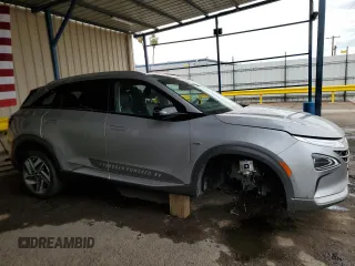 2021 Hyundai NEXO Limited with VIN KM8J84A64MU017143, listed as a Copart auction lot 50567955 with 61,585 mi miles and Clean Title. Bid and sale history available at DreamBid. Image 4.