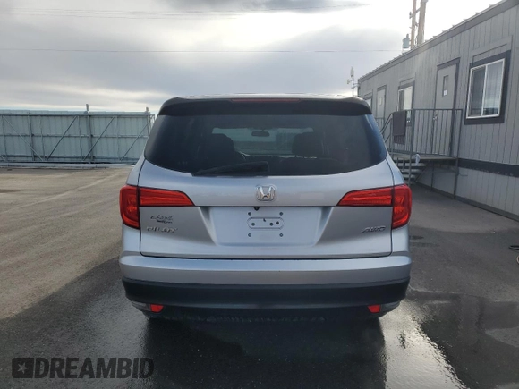 2016 Honda Pilot LX with VIN 5FNYF6H11GB078221, listed as a Copart auction lot 86346634 with 172,021 mi miles and Salvage Title. Bid and sale history available at carsss.com. Image 6.