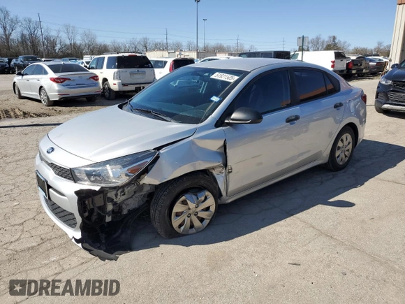2018 Kia Rio LX with VIN 3KPA24AB2JE069190, listed as a Copart auction lot 51921505 with 73,312 mi miles and Salvage Title. Bid and sale history available at carsss.com. Image 1.