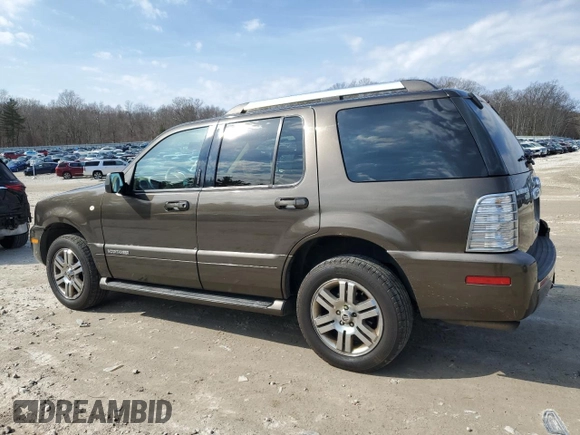 2008 Mercury Mountaineer Premier with VIN 4M2EU48878UJ05788, listed as a Copart auction lot 49124985 with 147,924 mi miles and Clean Title. Bid and sale history available at carsss.com. Image 2.
