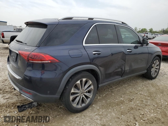 2020 Mercedes-Benz GLE 350 with VIN 4JGFB4KB0LA203362, listed as a Copart auction lot 50723775 with 142,251 mi miles and Clean title. Bid and sale history available at DreamBid. Image 3.