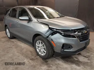2023 Chevrolet Equinox LT with VIN 3GNAXKEG7PL266492, listed as a IAAI auction lot 42688154 with 8,489 mi miles and . Bid and sale history available at DreamBid. Image 1.