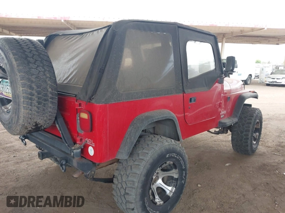 1994 Jeep Wrangler with VIN 1J4FY29S1RP437913, listed as a IAAI auction lot 42185965 with 245,618 mi miles and . Bid and sale history available at DreamBid. Image 4.